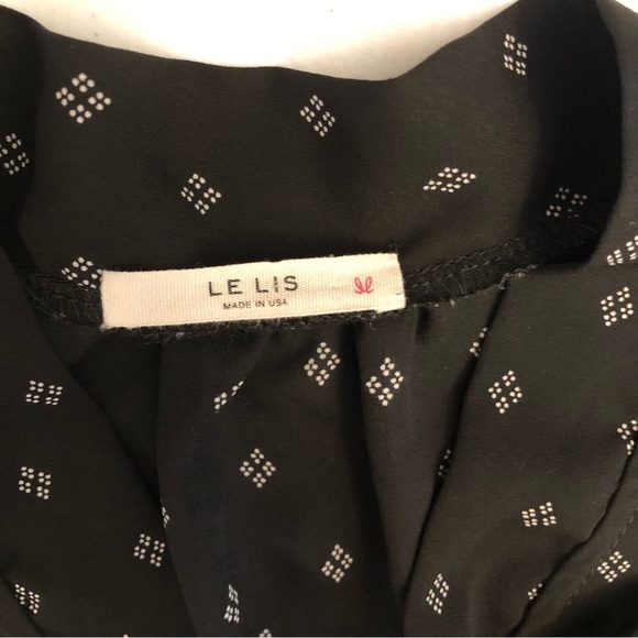 Le Lis Elegant Black Sleeveless Blouse Size S - Picture 8 of 10